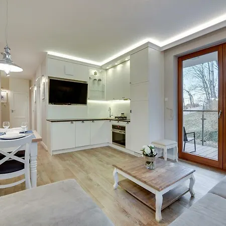 Apartmán Aquarius - Premium Na Zamknietym, Spokojnym Osiedlu W Sopocie By Lion *